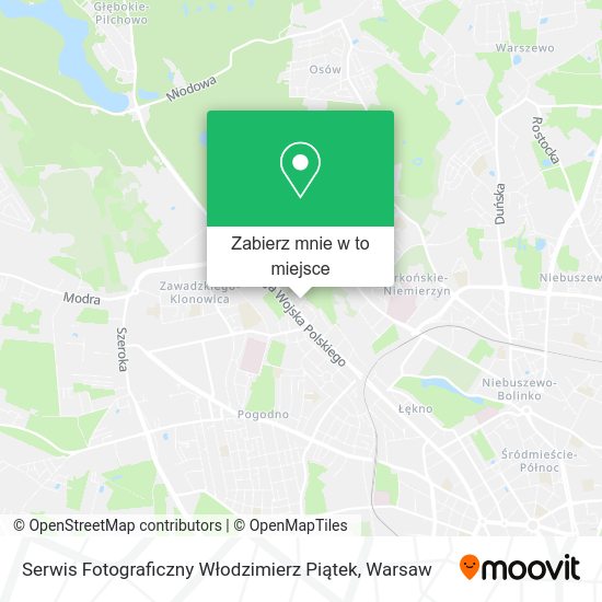 Mapa Serwis Fotograficzny Włodzimierz Piątek