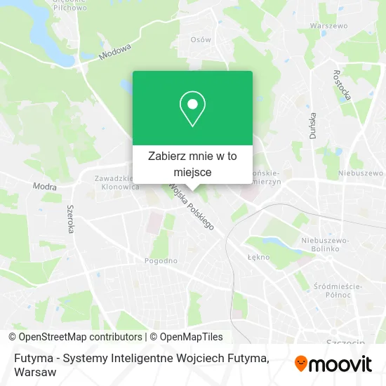 Mapa Futyma - Systemy Inteligentne Wojciech Futyma