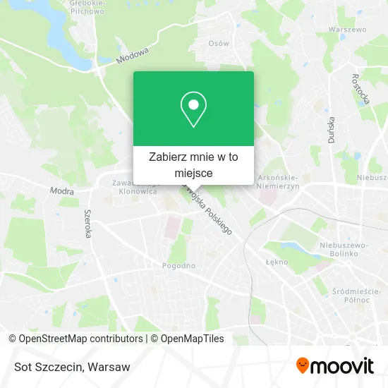 Mapa Sot Szczecin