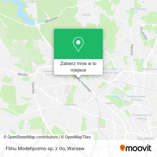 Mapa Fbhu Modehpolmo sp. z Oo
