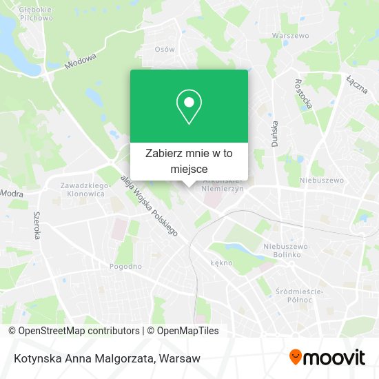 Mapa Kotynska Anna Malgorzata