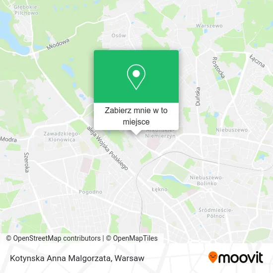 Mapa Kotynska Anna Malgorzata
