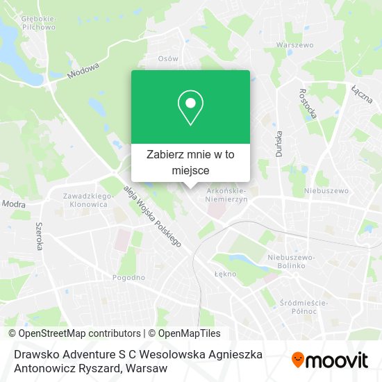 Mapa Drawsko Adventure S C Wesolowska Agnieszka Antonowicz Ryszard