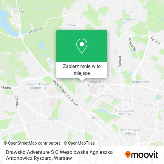 Mapa Drawsko Adventure S C Wesolowska Agnieszka Antonowicz Ryszard