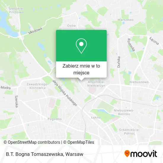 Mapa B.T. Bogna Tomaszewska