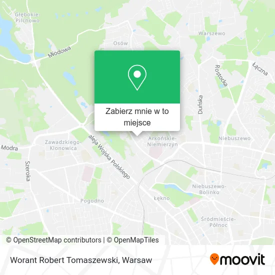 Mapa Worant Robert Tomaszewski
