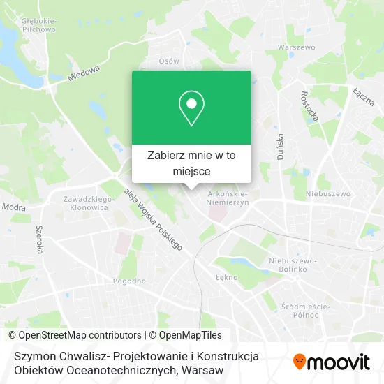 Mapa Szymon Chwalisz- Projektowanie i Konstrukcja Obiektów Oceanotechnicznych