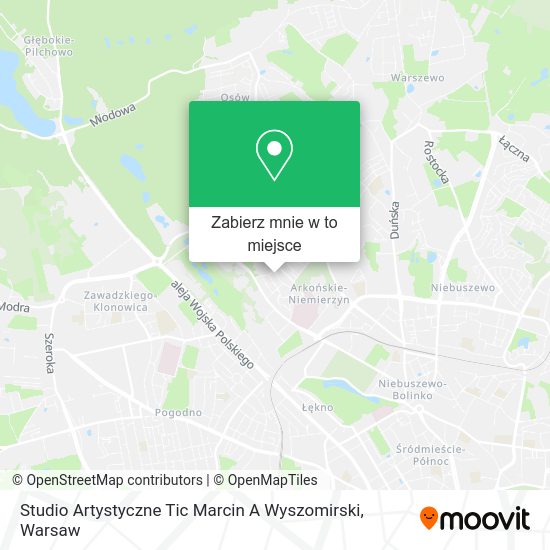 Mapa Studio Artystyczne Tic Marcin A Wyszomirski