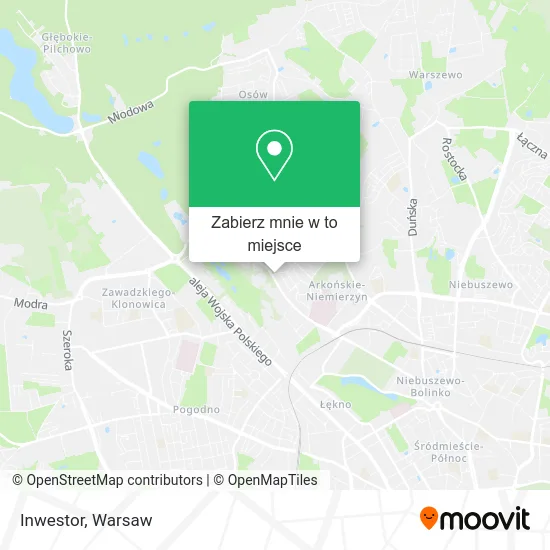 Mapa Inwestor