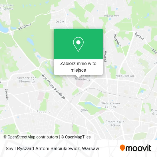 Mapa Siwil Ryszard Antoni Balciukiewicz