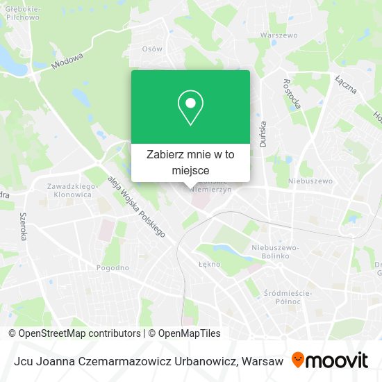 Mapa Jcu Joanna Czemarmazowicz Urbanowicz