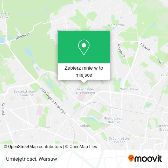 Mapa Umiejętności