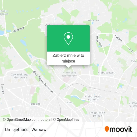 Mapa Umiejętności