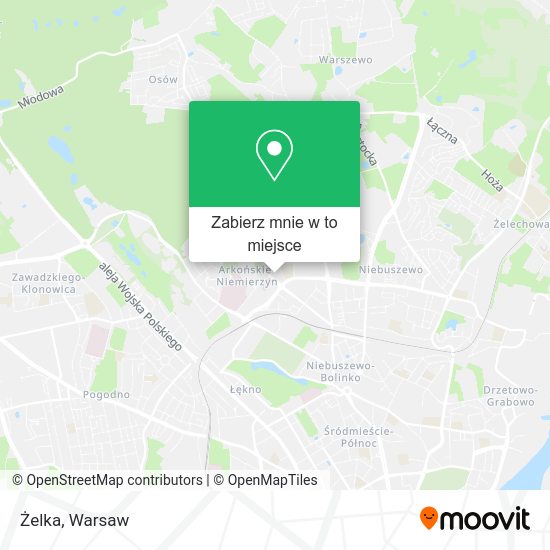 Mapa Żelka