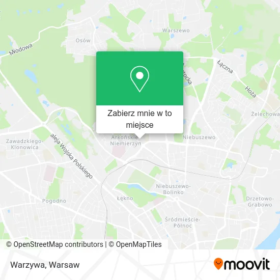 Mapa Warzywa