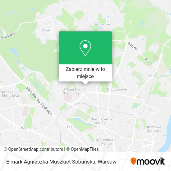 Mapa Elmark Agnieszka Muszkiet Sobańska