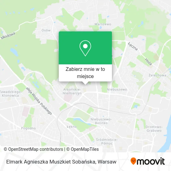 Mapa Elmark Agnieszka Muszkiet Sobańska