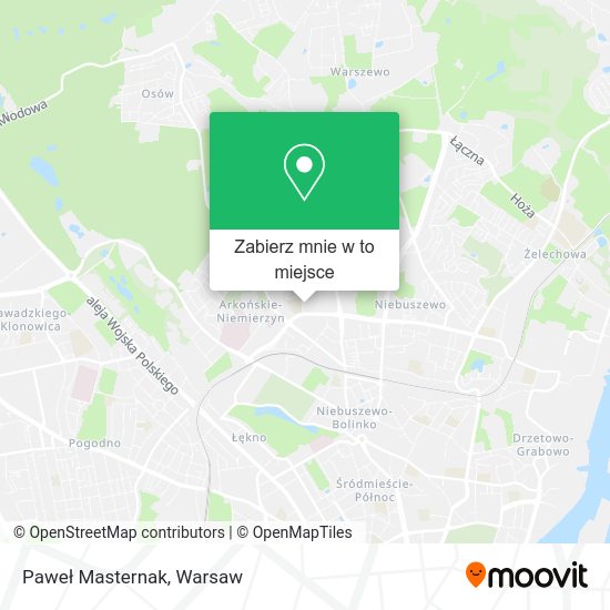 Mapa Paweł Masternak