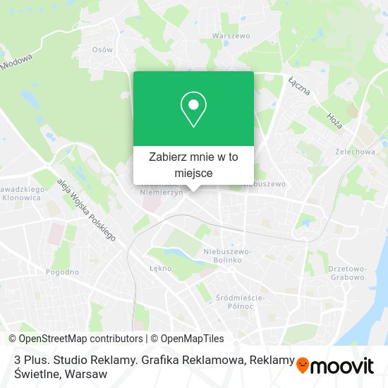 Mapa 3 Plus. Studio Reklamy. Grafika Reklamowa, Reklamy Świetlne