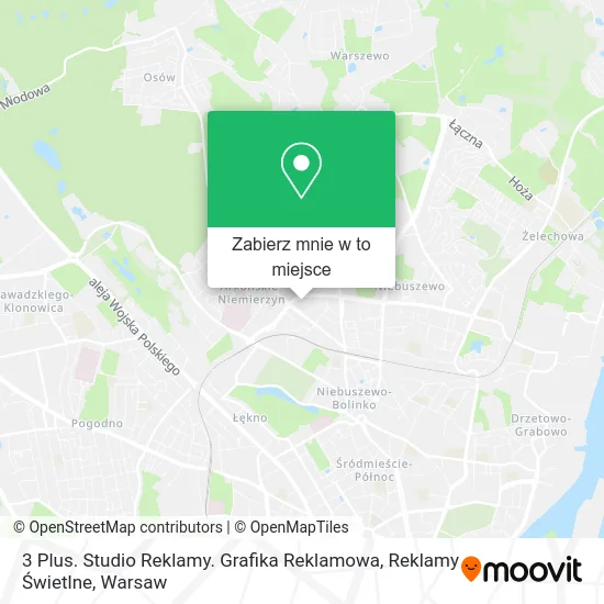Mapa 3 Plus. Studio Reklamy. Grafika Reklamowa, Reklamy Świetlne