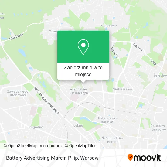 Mapa Battery Advertising Marcin Pilip