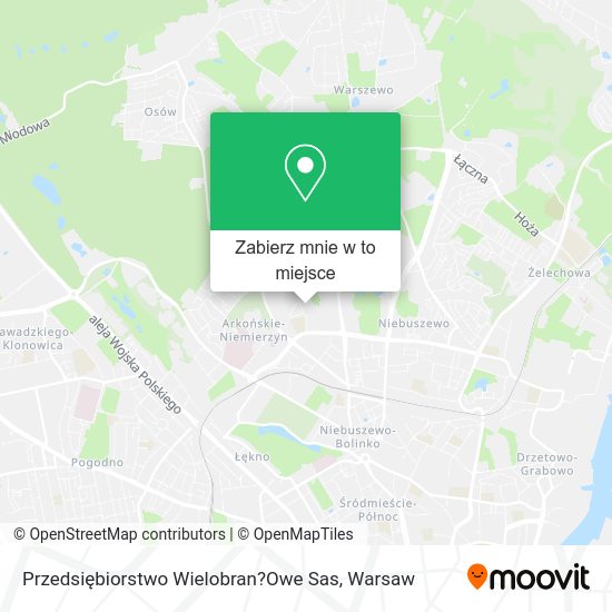 Mapa Przedsiębiorstwo Wielobran?Owe Sas