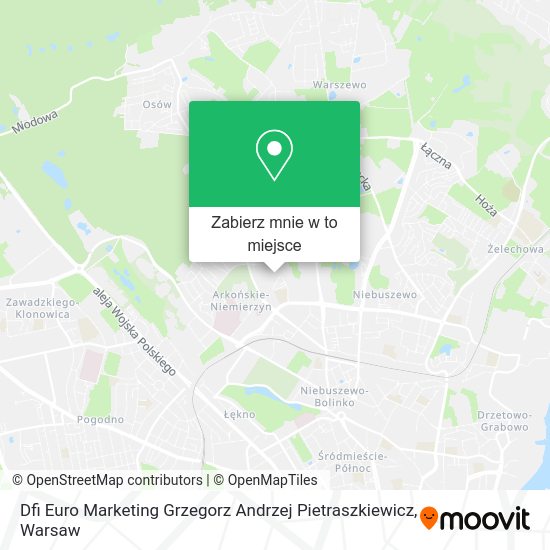 Mapa Dfi Euro Marketing Grzegorz Andrzej Pietraszkiewicz