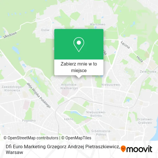 Mapa Dfi Euro Marketing Grzegorz Andrzej Pietraszkiewicz