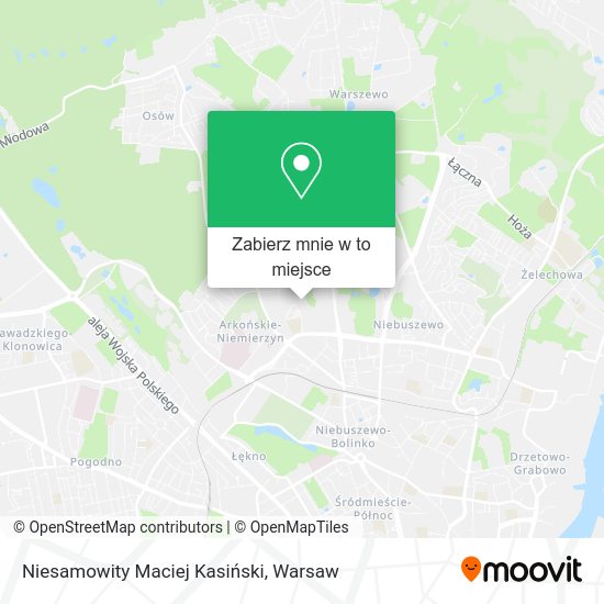 Mapa Niesamowity Maciej Kasiński