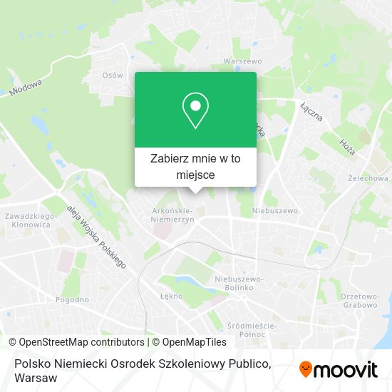 Mapa Polsko Niemiecki Osrodek Szkoleniowy Publico