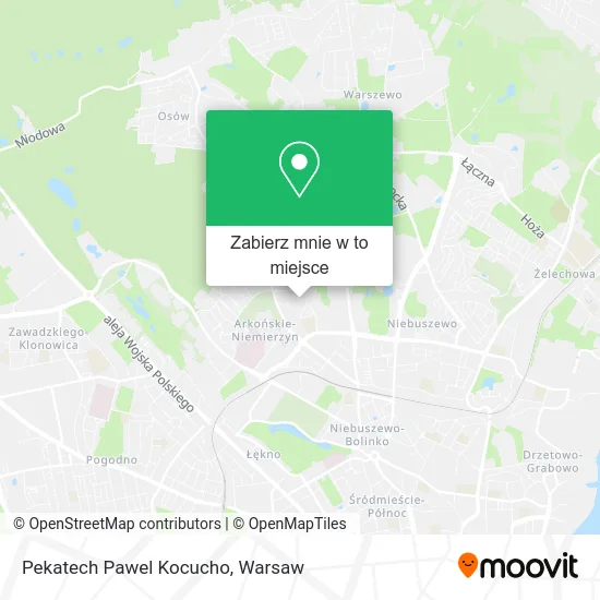Mapa Pekatech Pawel Kocucho