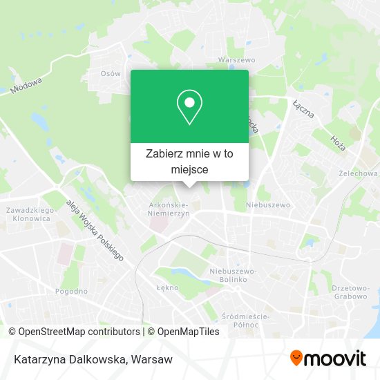 Mapa Katarzyna Dalkowska