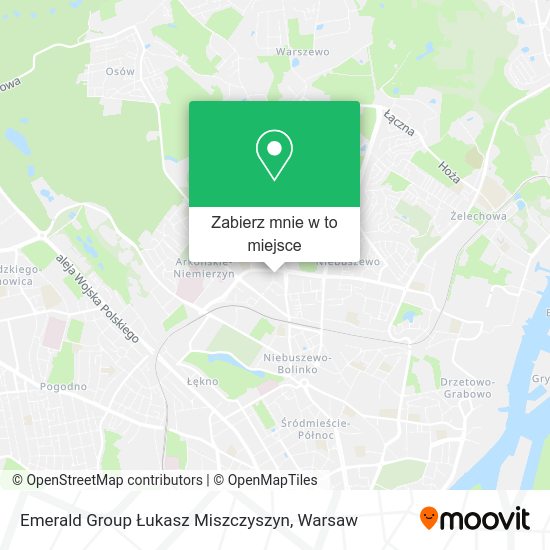 Mapa Emerald Group Łukasz Miszczyszyn