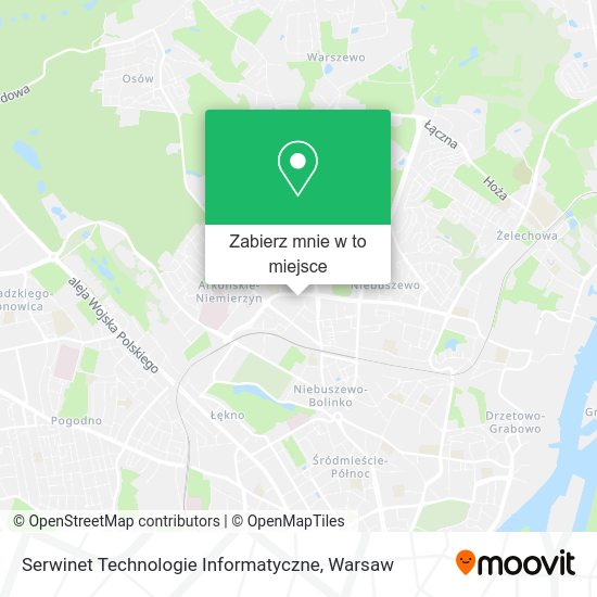 Mapa Serwinet Technologie Informatyczne