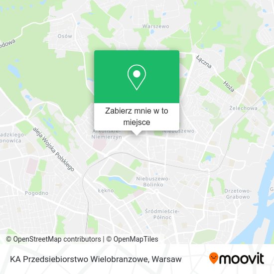 Mapa KA Przedsiebiorstwo Wielobranzowe