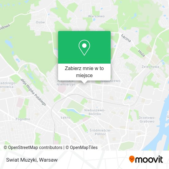 Mapa Swiat Muzyki