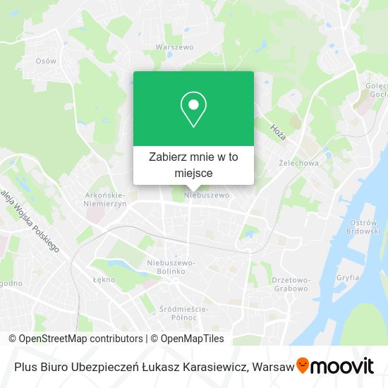 Mapa Plus Biuro Ubezpieczeń Łukasz Karasiewicz