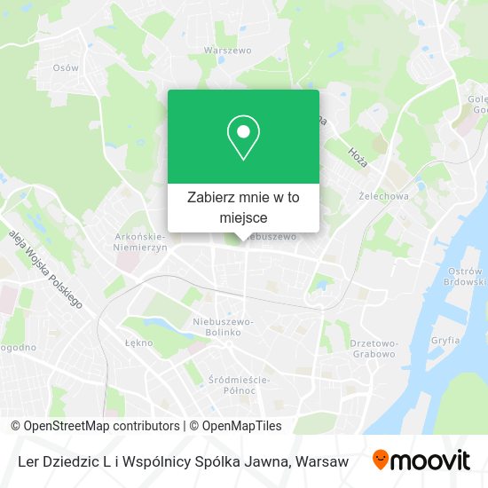 Mapa Ler Dziedzic L i Wspólnicy Spólka Jawna