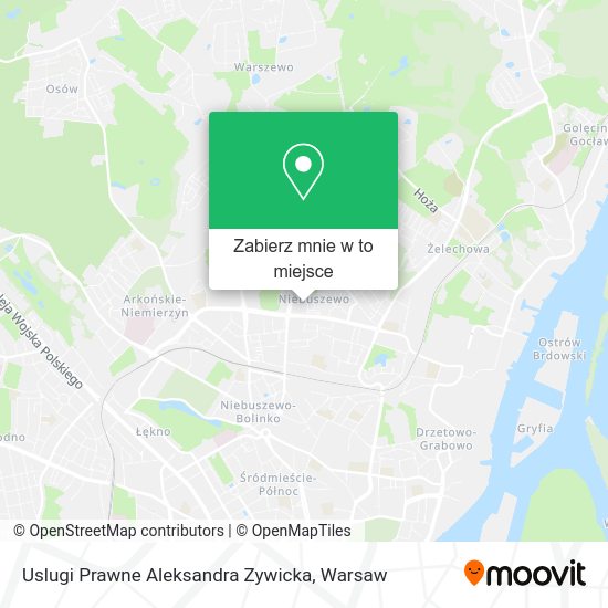 Mapa Uslugi Prawne Aleksandra Zywicka