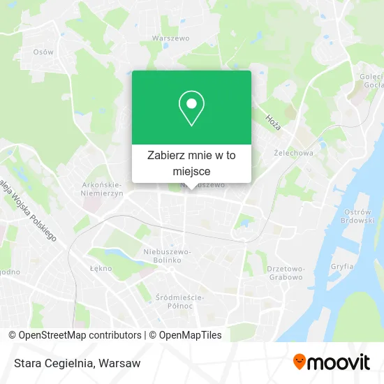 Mapa Stara Cegielnia