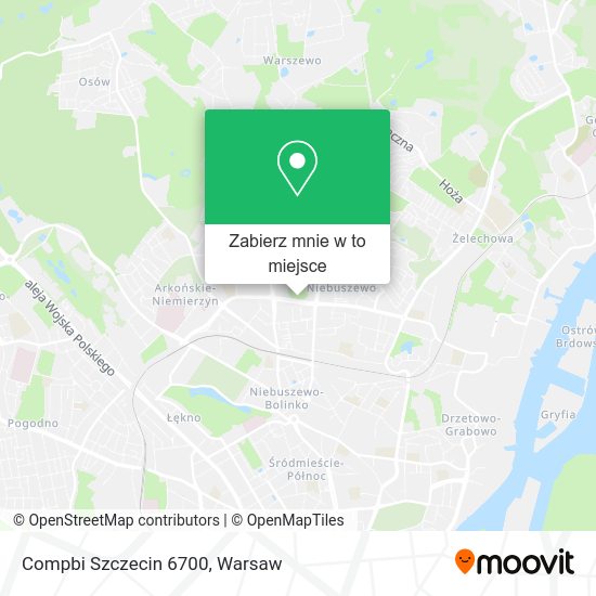 Mapa Compbi Szczecin 6700