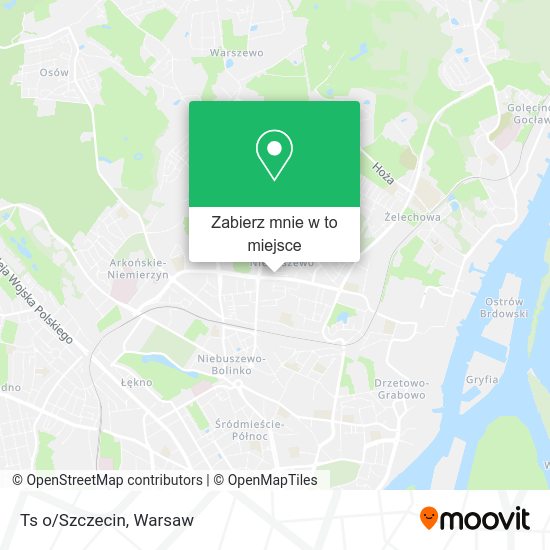 Mapa Ts o/Szczecin