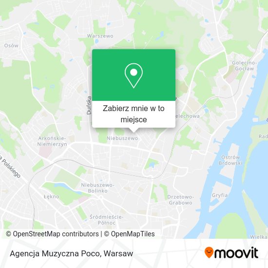 Mapa Agencja Muzyczna Poco