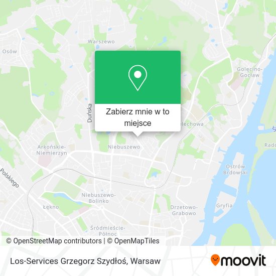 Mapa Los-Services Grzegorz Szydłoś