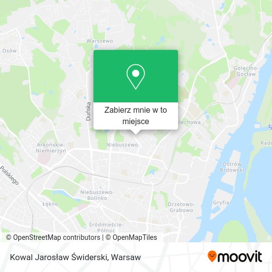 Mapa Kowal Jarosław Świderski