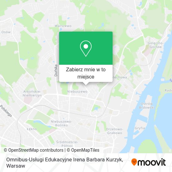 Mapa Omnibus-Usługi Edukacyjne Irena Barbara Kurzyk