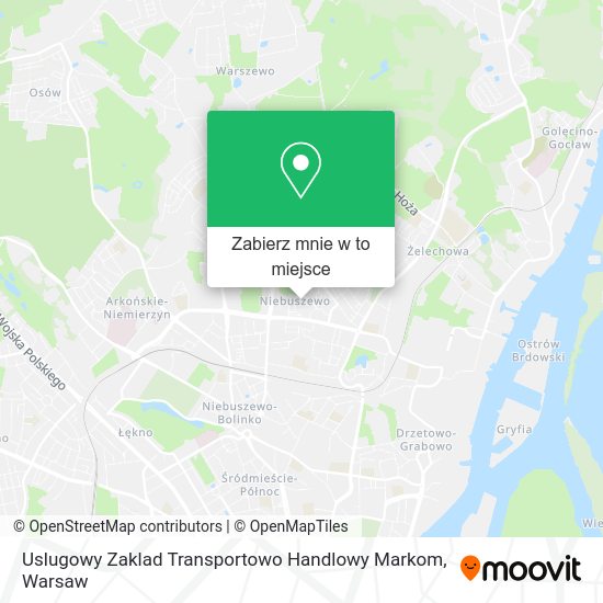 Mapa Uslugowy Zaklad Transportowo Handlowy Markom