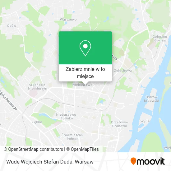 Mapa Wude Wojciech Stefan Duda