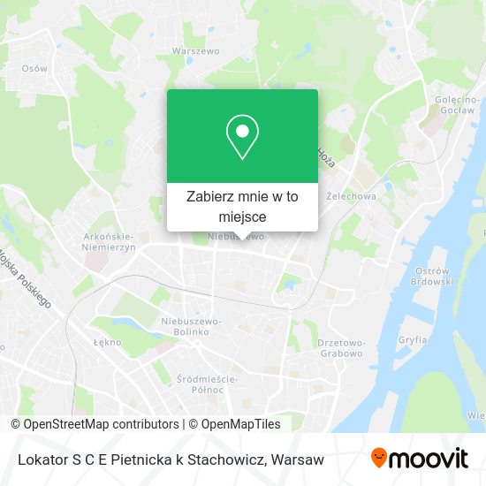 Mapa Lokator S C E Pietnicka k Stachowicz