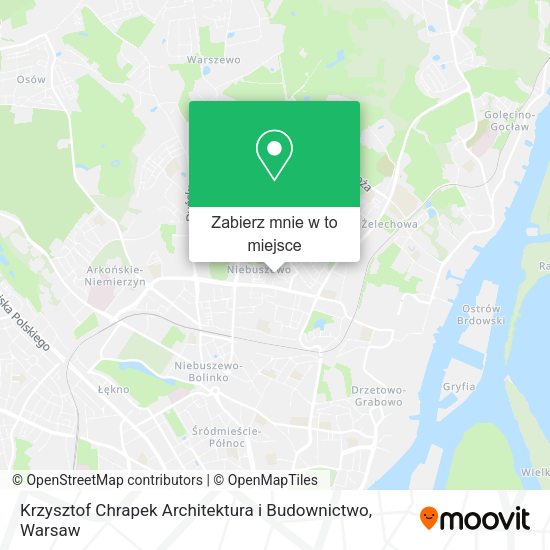 Mapa Krzysztof Chrapek Architektura i Budownictwo